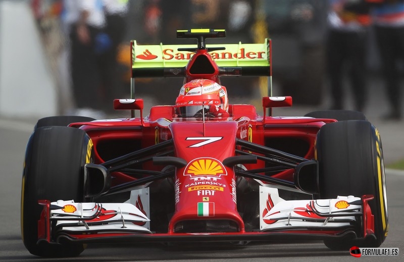 Kimi Raikkonen en Canadá 2014