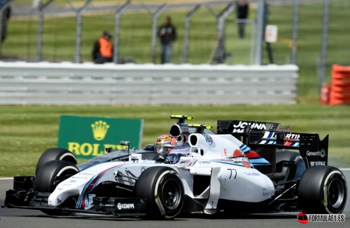 Bottas. GP Gran Bretaña 2014