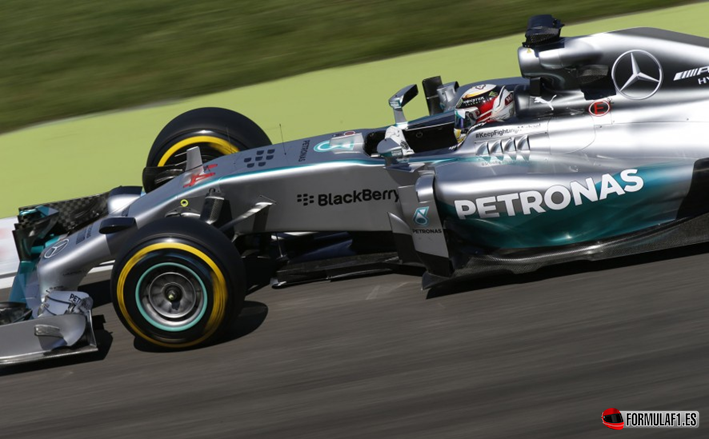 Hamilton. GP Alemania 2014