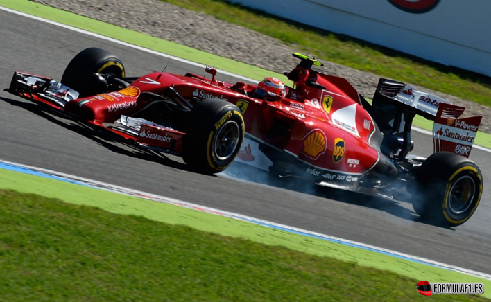 Raikkonen. Calificación GP Alemania 2014