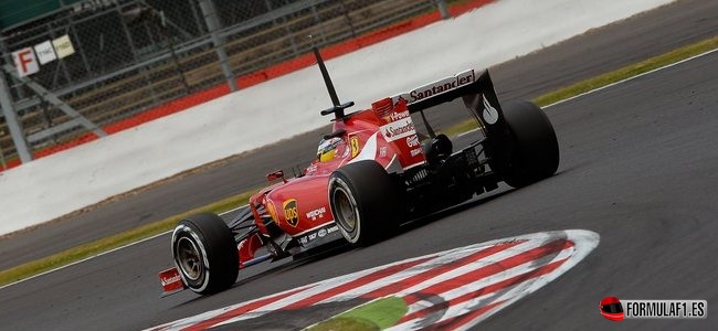 Pedro De La Rosa, Ferrari, Test Silverstone 2014
