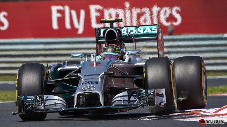 Nico Rosberg en Hungría 2014