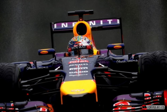 Vettel. Calificación GP Bélgica 2014