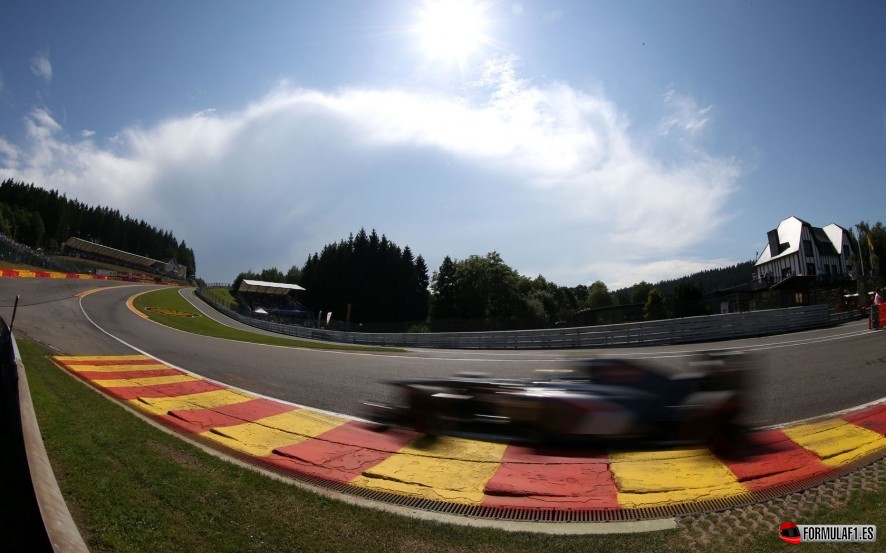 Esteban Gutierrez en Spa