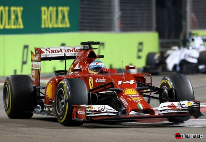 Alonso. GP Singapur 2014