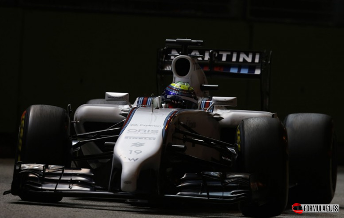 Massa. Calificación GP Singapur 2014