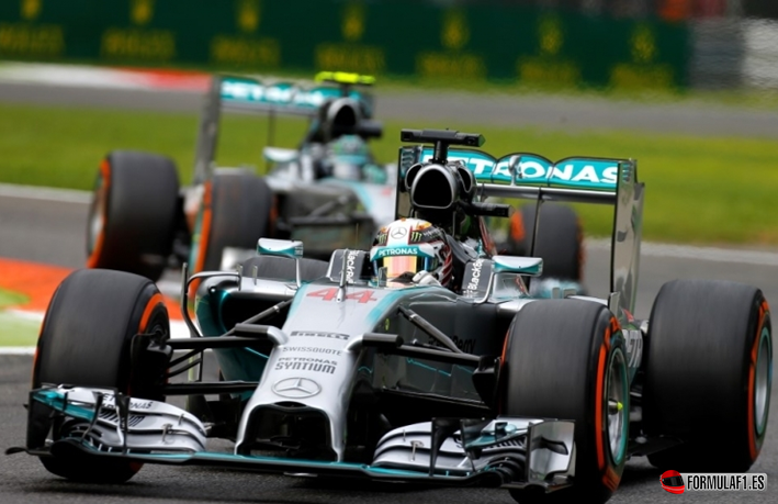 Mercedes. Calificación GP Italia 2014