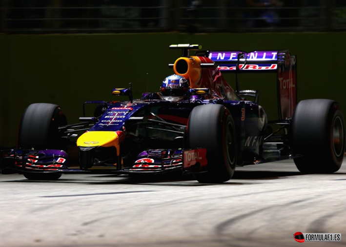 Ricciardo. Calificación GP Singapur 2014