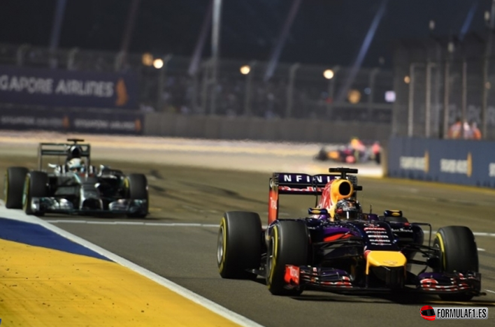 Vettel. GP Singapur 2014