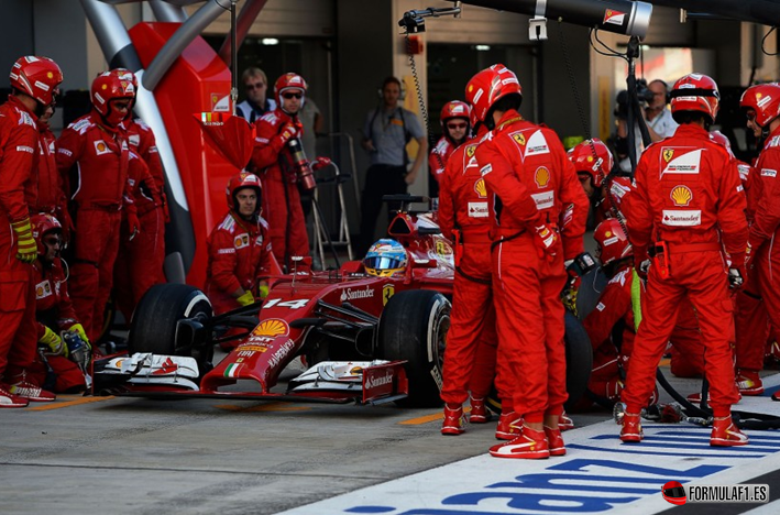 Alonso. GP Rusia 2014