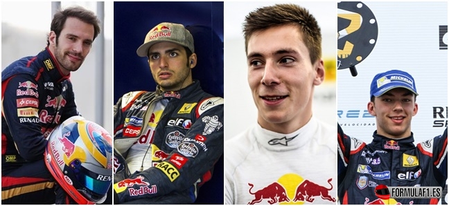 Vergne, Sainz Jr, Lynn, Gasly