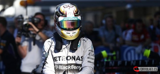 Lewis Hamilton, Mercedes, GP Rusia 2014