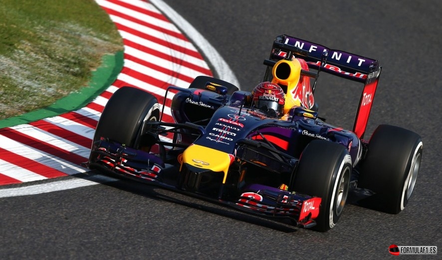 Sebastian Vettel en Suzuka 2014