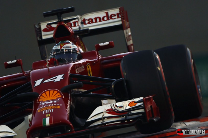 Alonso. GP Abu Dabi 2014