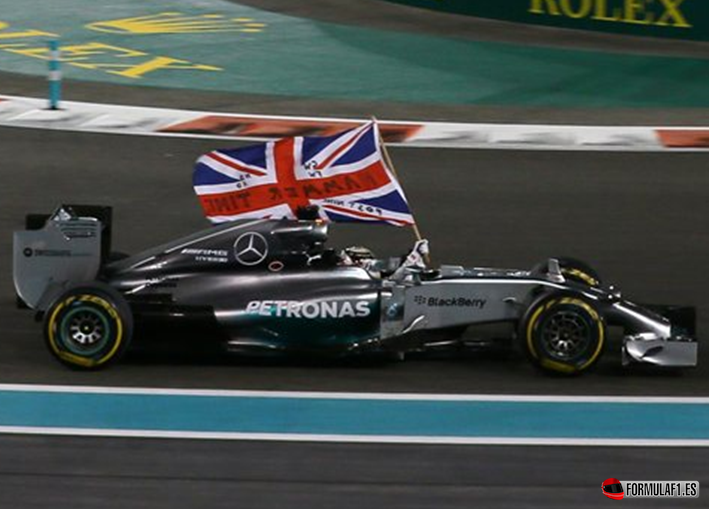 Hamilton. GP Abu Dabi 2014