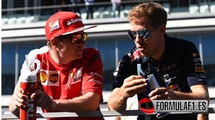 Raikkone, Vettel, Ferrari, F1