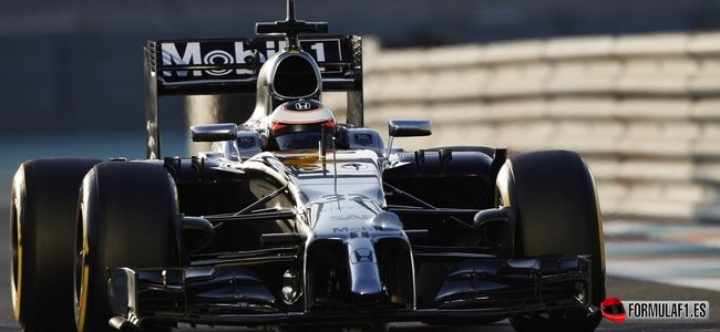 Stoffel Vandoorne, McLaren, Test Abu Dabi 2014