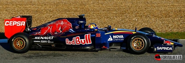 Carlos Sainz, Toro Rosso, Jerez