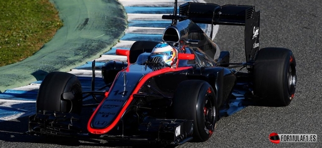 Fernando Alonso, MP4-30, Jerez