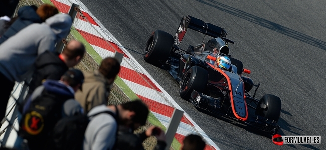 Alonso, McLaren Honda, 2015 Barcelona Test