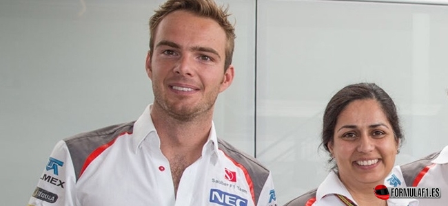 Van der Garde, Monisha Kaltenborn, Sauber 2014