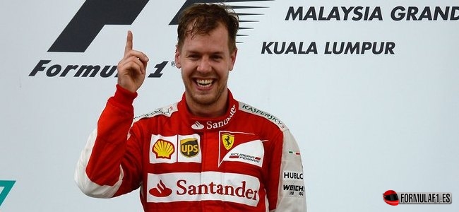 Sebastian Vettel, Ferrari, GP Malasia 2015