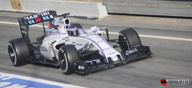 Valteri Bottas, Williams, Test Barcelona 2015