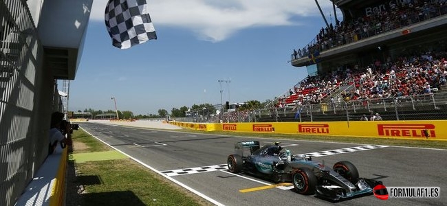 Nico Rosberg, Mercedes, GP España 2015