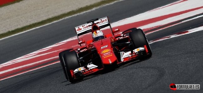 Sebastian Vettel, Ferrari, GP España 2015