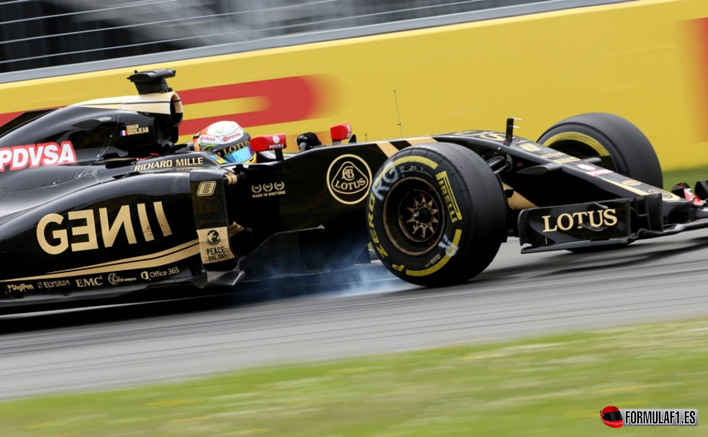 Grosjean. GP Canadá 2015