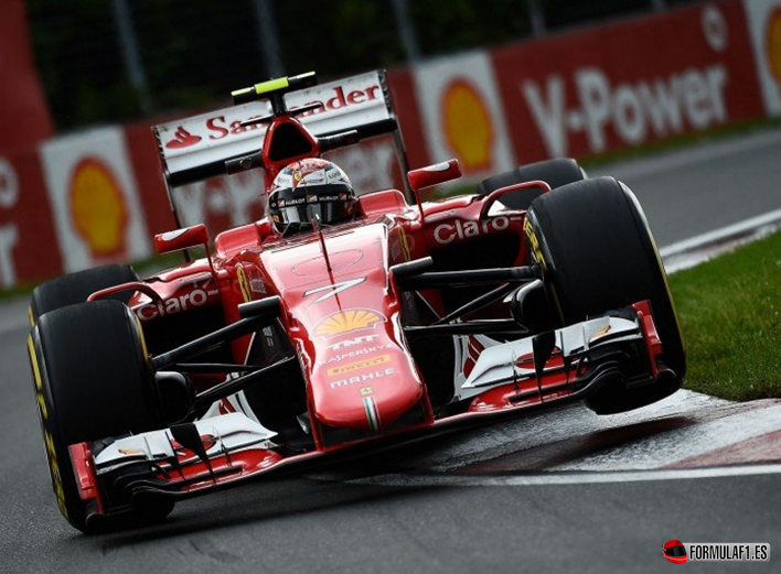 Raikkonnen. Calificación GP Canadá 2015