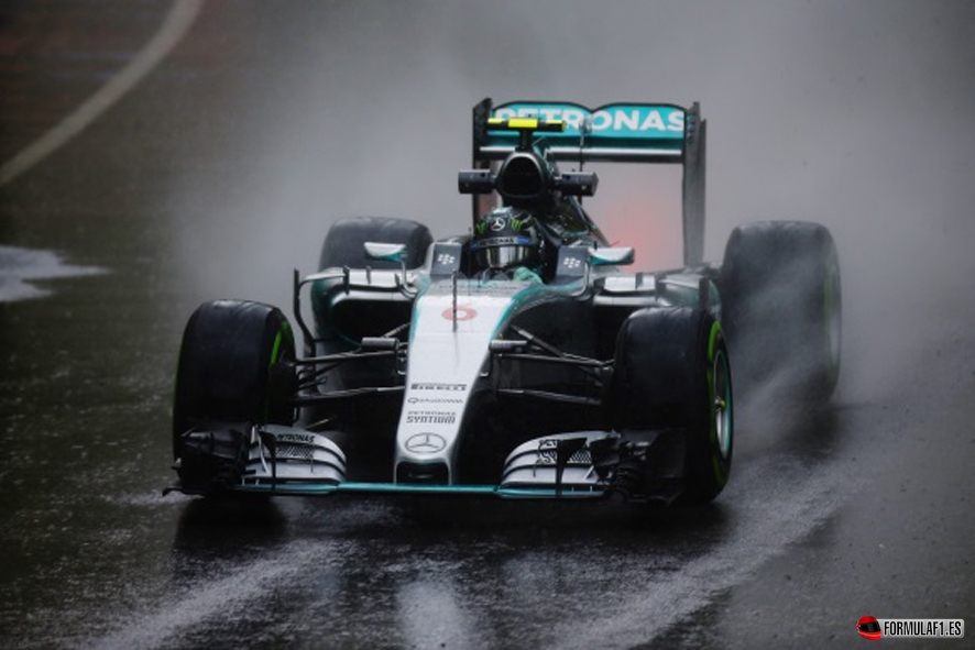 Circuit Gilles Villeneuve, Montreal, Canada. Friday 05 June 2015. Nico Rosberg, Mercedes F1 W06 Hybrid.  World Copyright: Glenn Dunbar/LAT Photographic. ref: Digital Image _89P7054