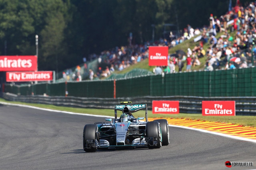 21.08.2015 - Free Practice 1, Nico Rosberg (GER) Mercedes AMG F1 W06