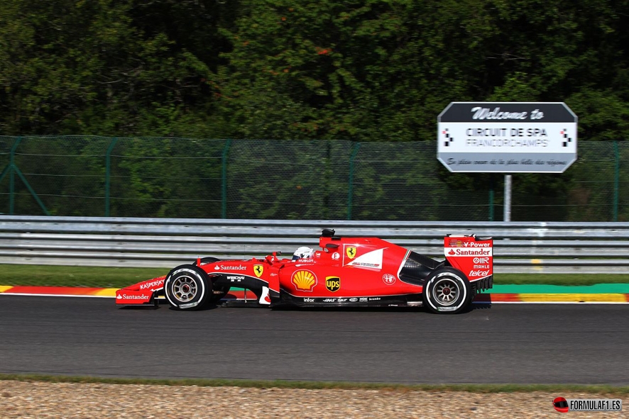 21.08.2015 - Free Practice 1, Sebastian Vettel (GER) Scuderia Ferrari SF15-T
