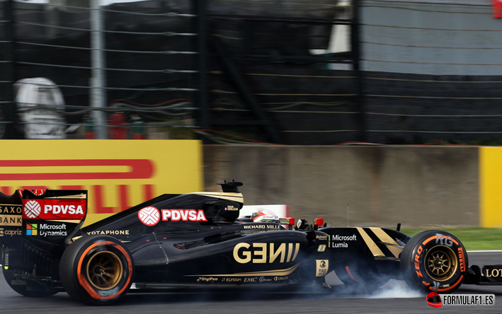 Grosjean. Calificación GP de Japón 2015