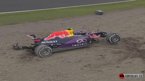 Kvyat. Calificación GP de Japón 2015