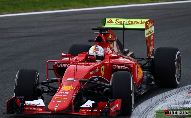 VETTEL libres monza