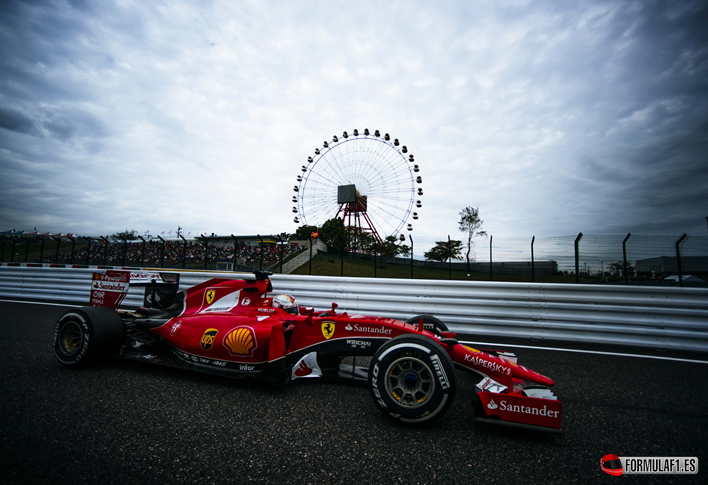 Vettel. GP Japón 2015