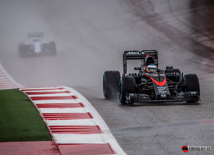 Alonso. Calificación GP EE.UU. 2015