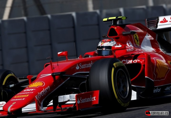 Raikkonen. GP. Abu Dabi 2015