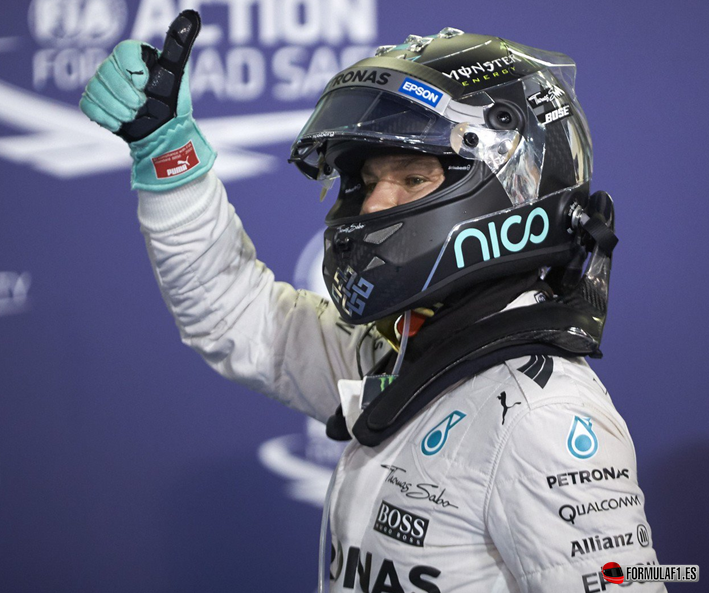 Rosberg logra la victoria. GP Abu Dabi 2015
