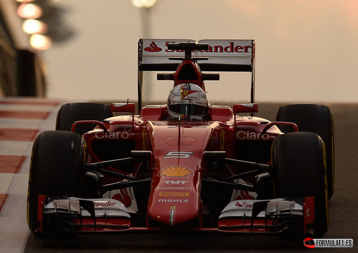 Vettel. Calificación GP Abu Dabi 2015