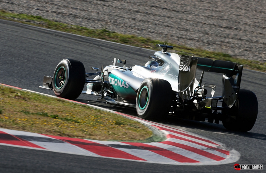 Rosberg montmelo martes