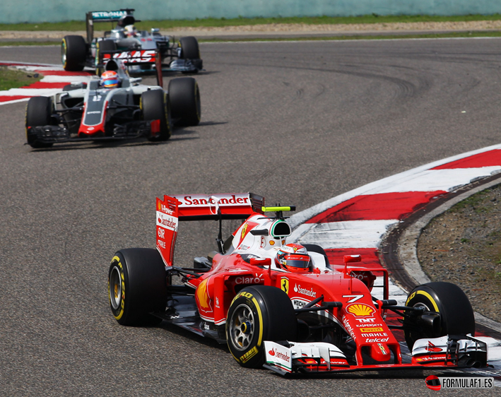 Raikkonen. GP de China 2016