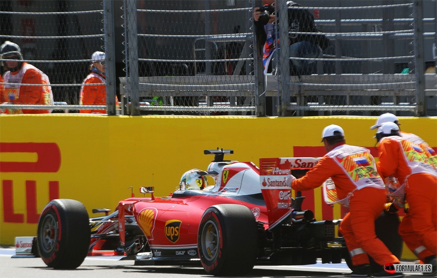 Vettel fp2 sochi