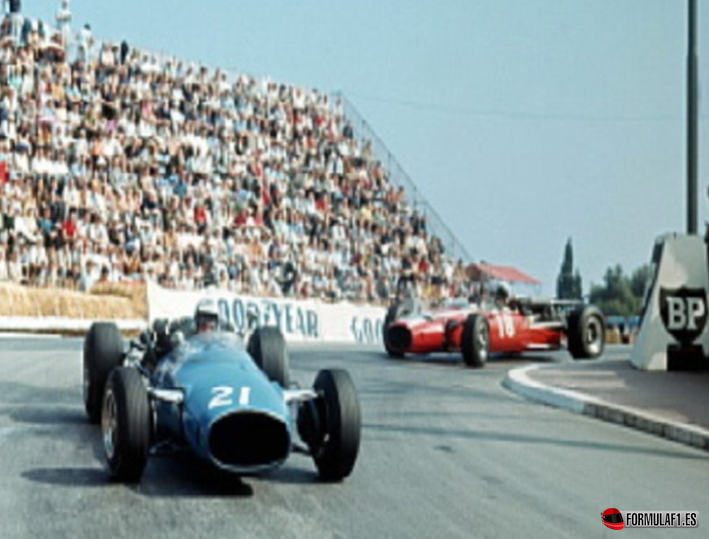 Ligier y Bonnier. GP Mónaco 1966