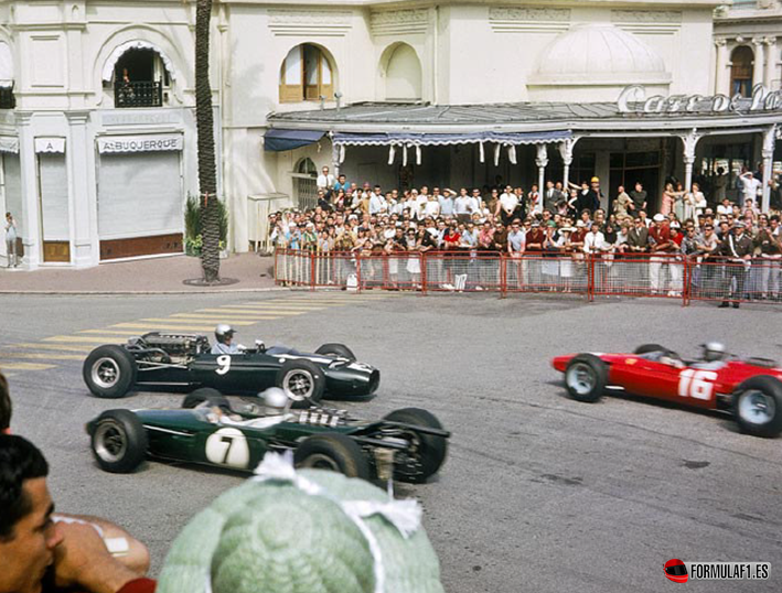 Trompo de Richie Ginther. GP Mónaco 1966