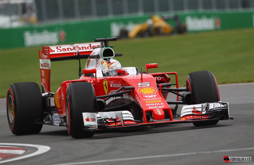 Vettel montreal fp3
