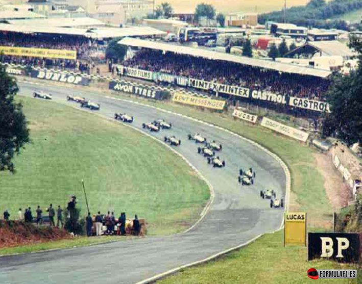 Arranca el GP Gran Bretana 1966
