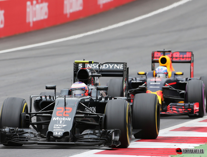 Button. GP de Austria 2016